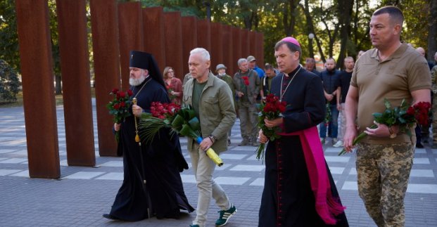 Ігор Терехов вшанував памʼять полеглих захисників та захисниць