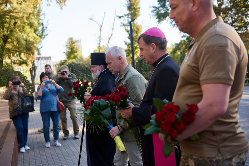 Ігор Терехов вшанував памʼять полеглих захисників та захисниць