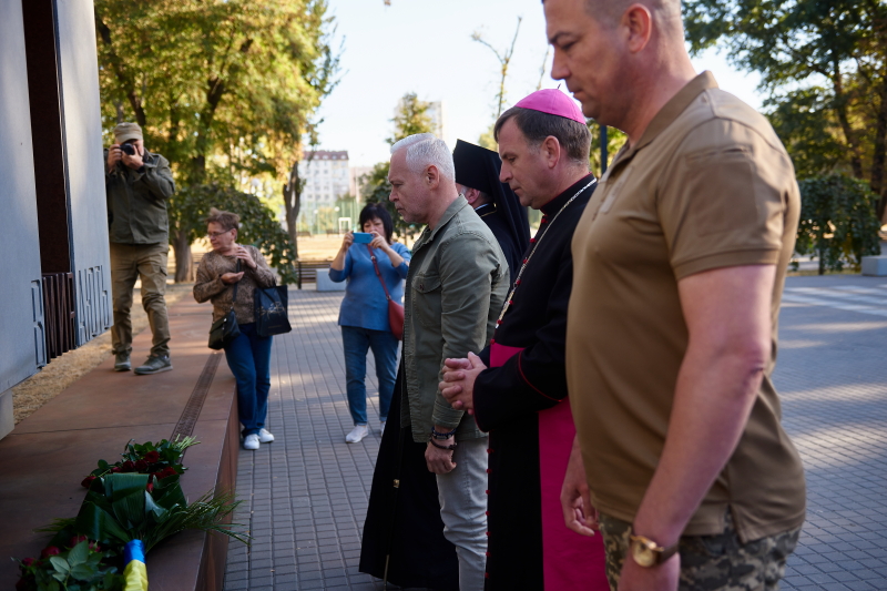 Ігор Терехов вшанував памʼять полеглих захисників та захисниць