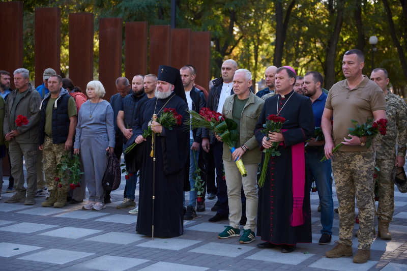 Ігор Терехов вшанував памʼять полеглих захисників та захисниць