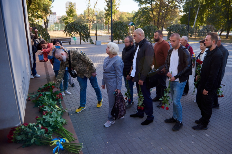 Ігор Терехов вшанував памʼять полеглих захисників та захисниць