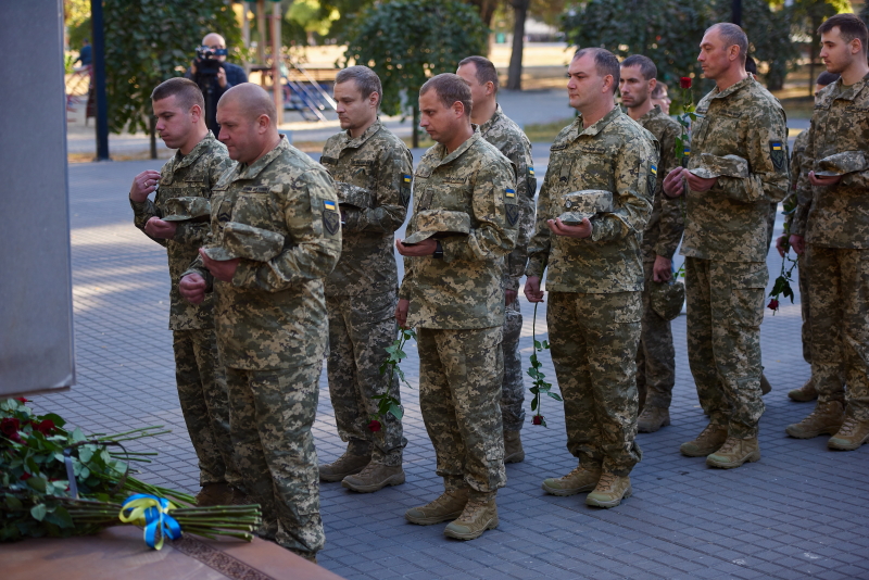 Ігор Терехов вшанував памʼять полеглих захисників та захисниць