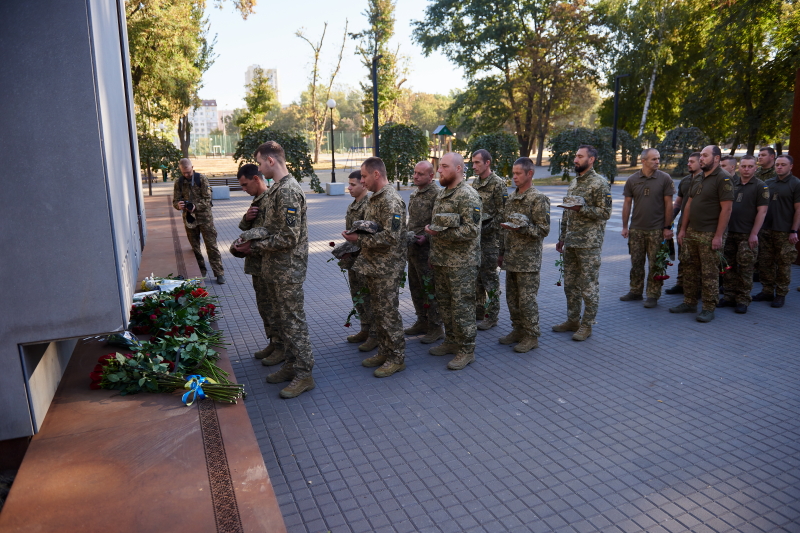 Ігор Терехов вшанував памʼять полеглих захисників та захисниць