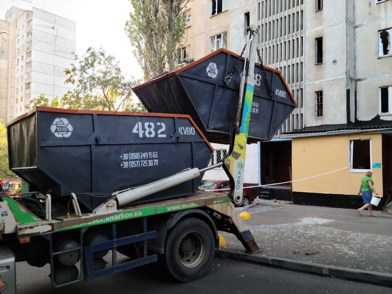 У вересні з Харкова вивезли більше 117 тисяч кубометрів сміття