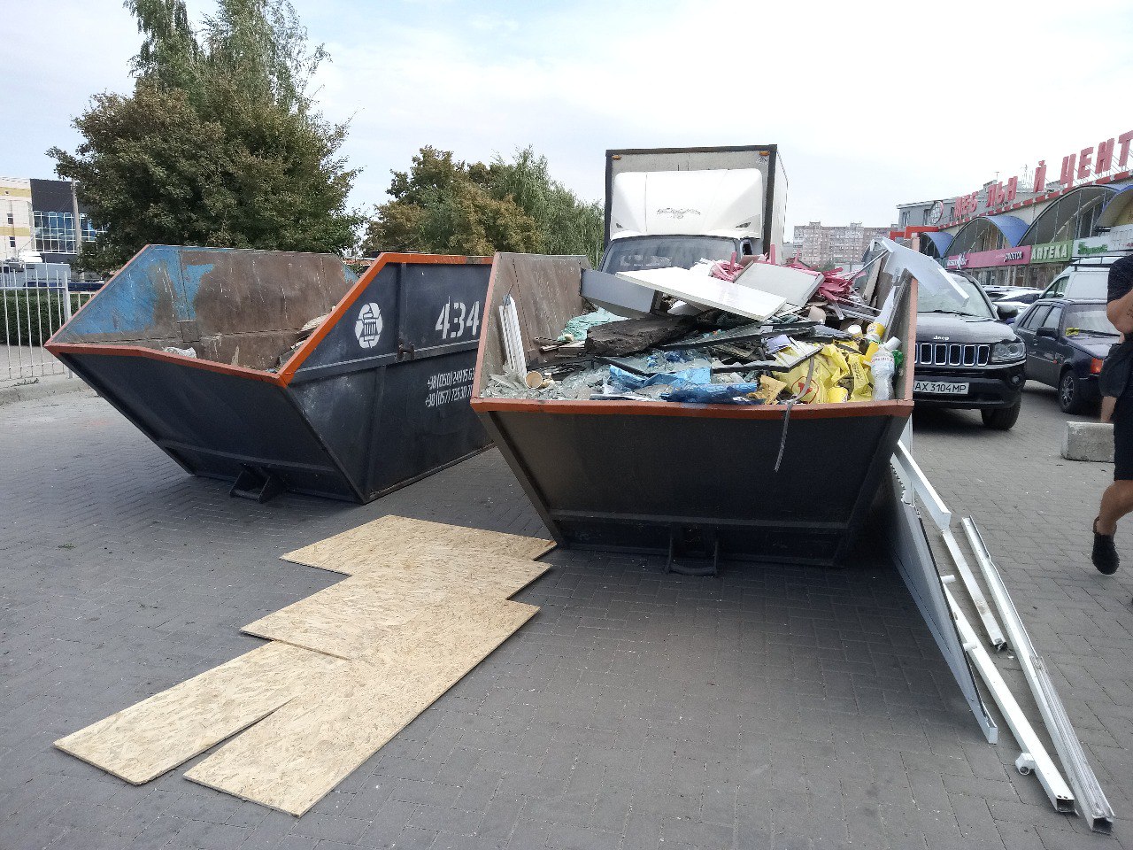 У вересні з Харкова вивезли більше 117 тисяч кубометрів сміття