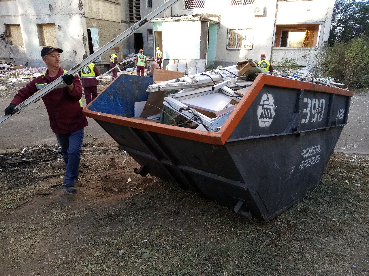 У вересні з Харкова вивезли більше 117 тисяч кубометрів сміття