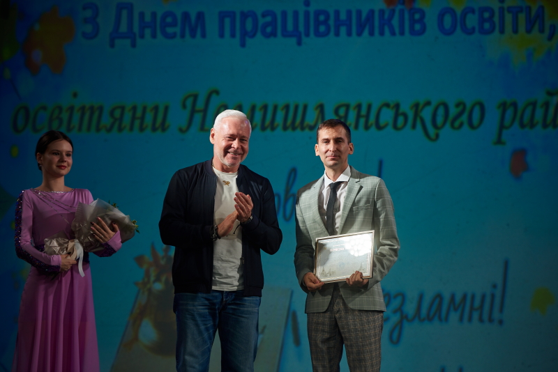 Ігор Терехов подякував освітянам Немишлянського району