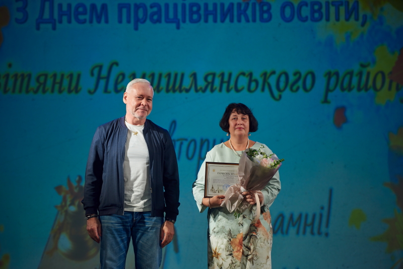 Ігор Терехов подякував освітянам Немишлянського району