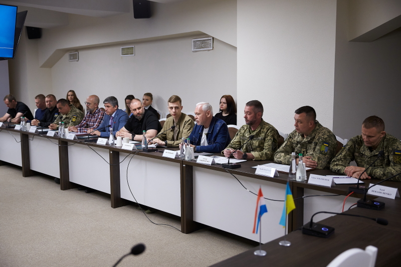 Ігор Терехов зустрівся з міністром оборони Нідерландів