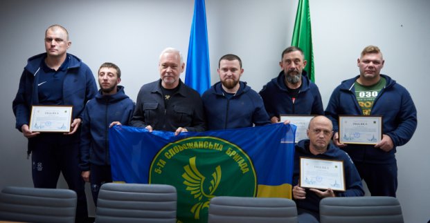 Ігор Терехов привітав харківських ветеранів-стронгменів 