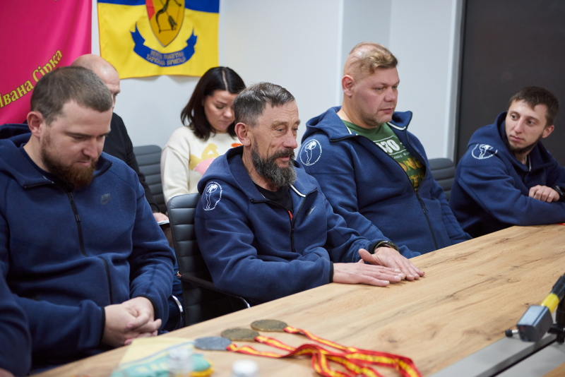 Ігор Терехов привітав харківських ветеранів-стронгменів