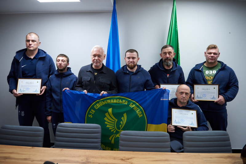 Ігор Терехов привітав харківських ветеранів-стронгменів