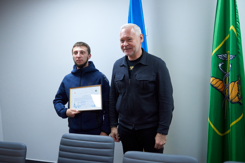 Ігор Терехов привітав харківських ветеранів-стронгменів
