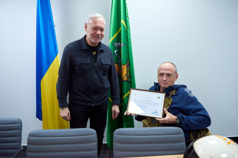 Ігор Терехов привітав харківських ветеранів-стронгменів
