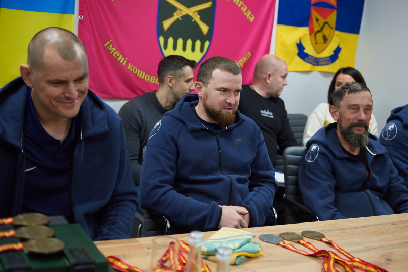 Ігор Терехов привітав харківських ветеранів-стронгменів