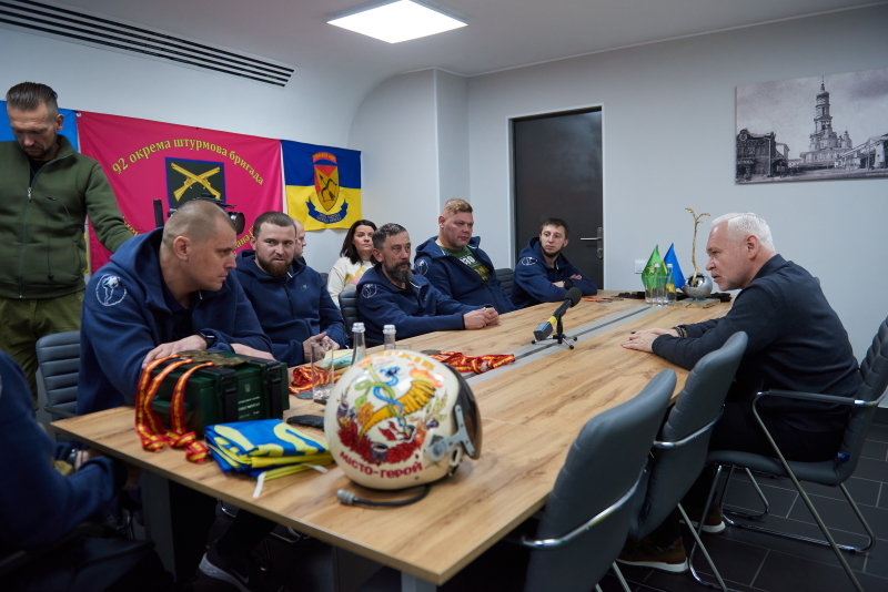 Ігор Терехов привітав харківських ветеранів-стронгменів