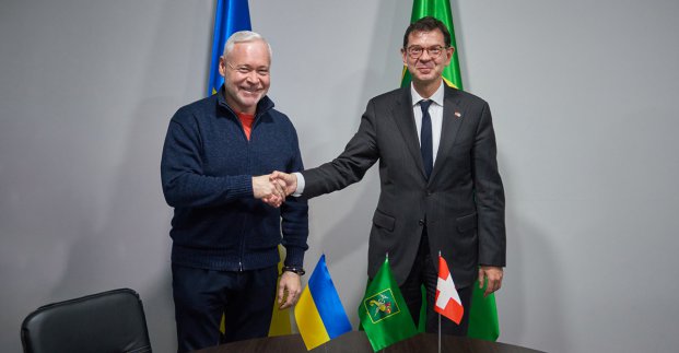 Ігор Терехов провів зустріч з послом Швейцарії 