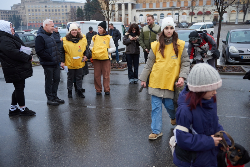 У Харкові відбулася акція «Візьми друга з притулку»