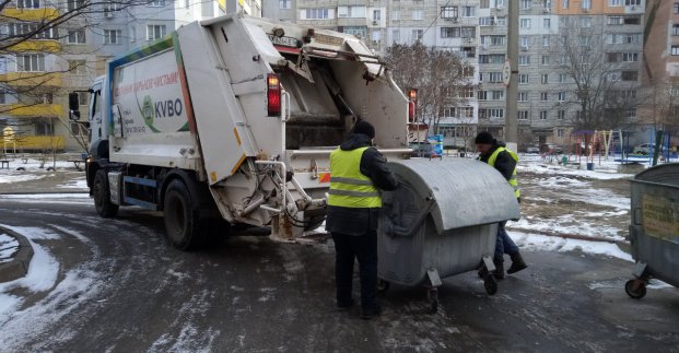 З Харкова за тиждень вивезли понад 20 тисяч кубометрів сміття