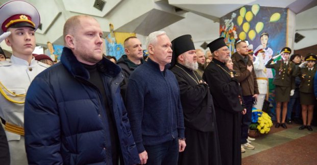Kharkiv commemorates fallen defenders of Ukraine