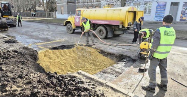 «Харківводоканал» усунув аварію в Немишлянському районі