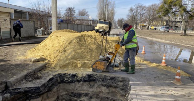 У Слобідському районі оновили 220 метрів водогону