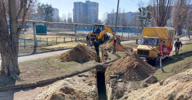З початку березня в Харкові усунули понад 130 аварій на водогонах