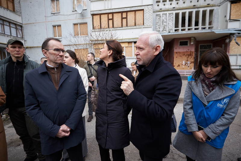 Представники уряду Норвегії та ООН відвідали Північну Салтівку