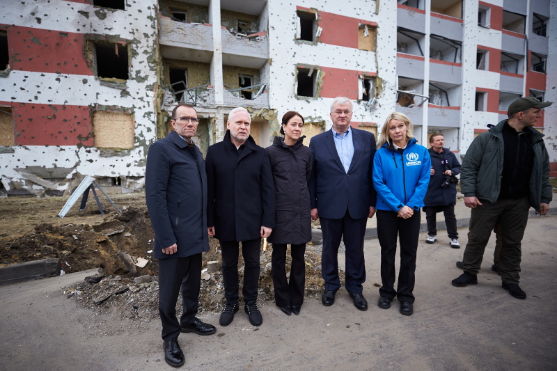 Представники уряду Норвегії та ООН відвідали Північну Салтівку