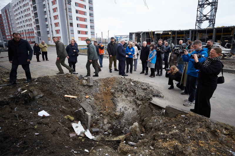 Представники уряду Норвегії та ООН відвідали Північну Салтівку