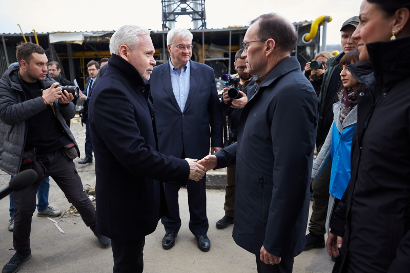 Представники уряду Норвегії та ООН відвідали Північну Салтівку