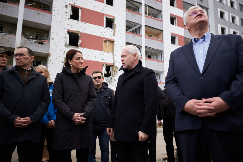 Представники уряду Норвегії та ООН відвідали Північну Салтівку