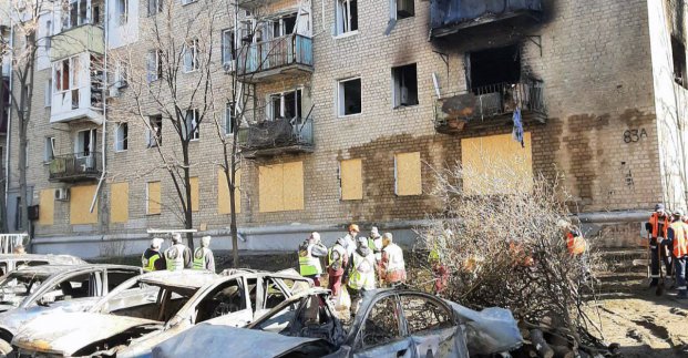 Внаслідок нічної атаки безпілотників пошкоджено 37 будівель 