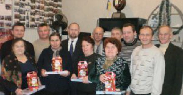 Афганців Червонозаводського району привітали з Новим роком