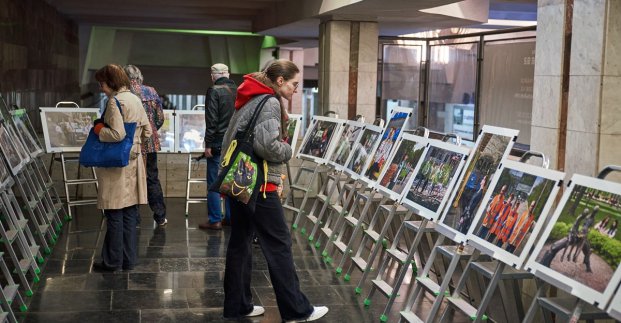 У харківському метро проводять виставку до Дня вишиванки