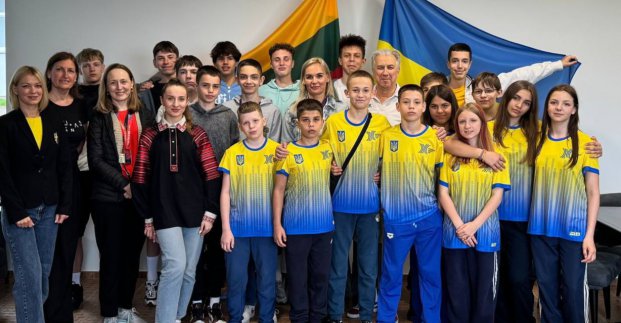 Юні харківські спортсмени прибули на відпочинок до Литви