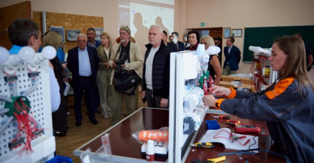 У Харкові відкрили навчальний центр та укриття в закладі профтехосвіти