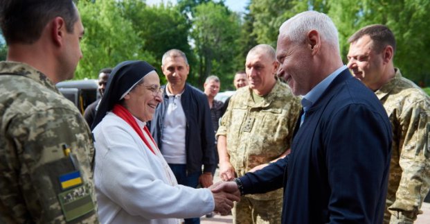 Igor Terekhov met with the director of the Santa Clara Foundation