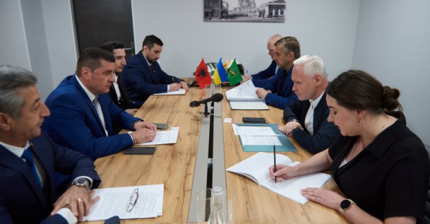 Igor Terekhov met with the Ambassador of Albania 
