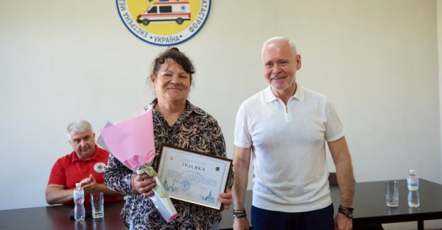 Ігор Терехов привітав працівників швидкої допомоги