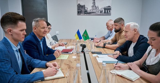Igor Terekhov met with representatives of the Red Cross