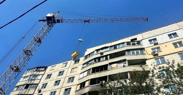 У Харкові з початку війни відновили близько 1400 будинків 
