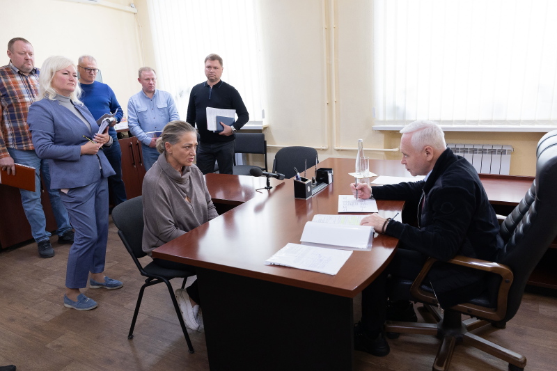 Ігор Терехов зустрівся з мешканцями Салтівського району