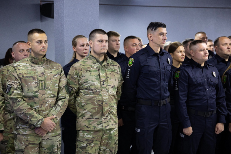 Ігор Терехов привітав харківських патрульних