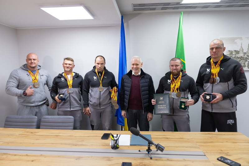 Ігор Терехов привітав переможців міжнародних ветеранських змагань