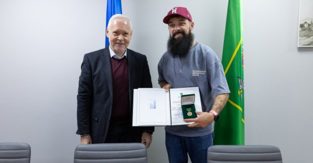 Ігор Терехов привітав рекордсмена України Сергія Прескорника