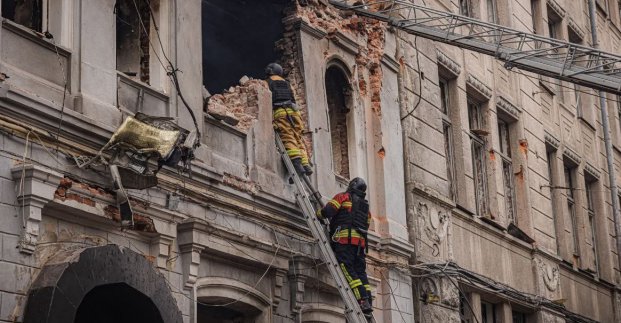 У Харкові завершують усувати наслідки ворожого удару по дитсадку