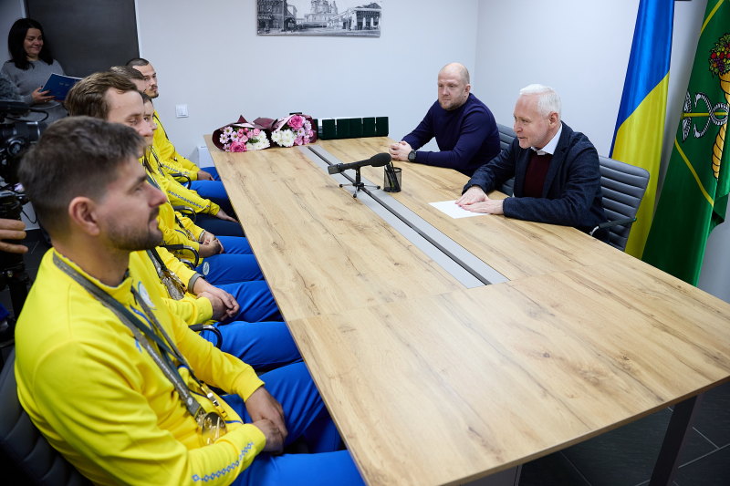 Ігор Терехов привітав харківських дефлімпійців