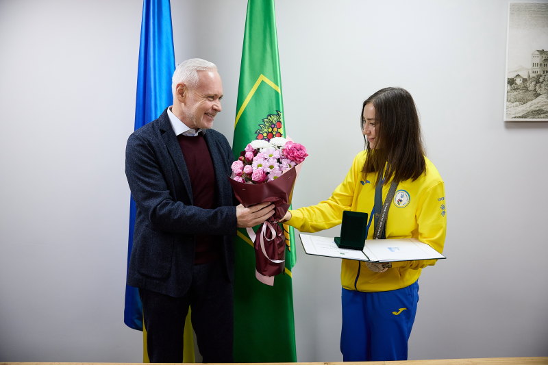 Ігор Терехов привітав харківських дефлімпійців