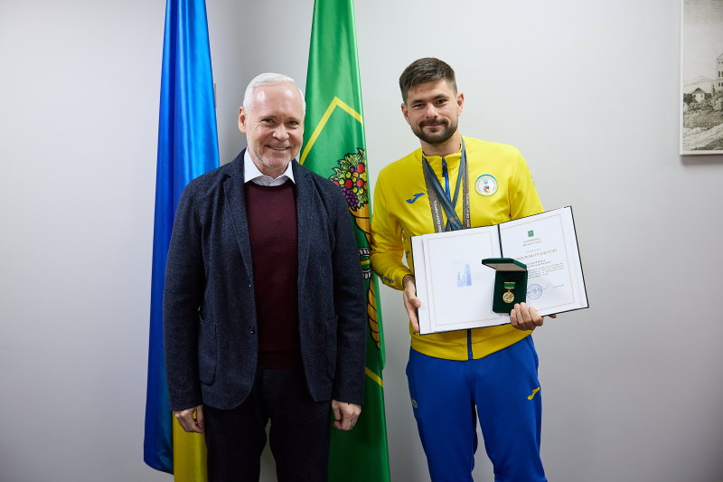 Ігор Терехов привітав харківських дефлімпійців